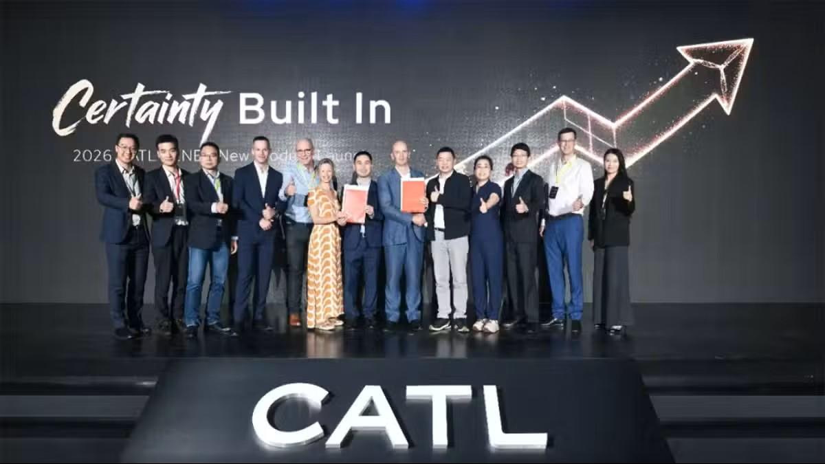 CATL Signs 5 GWh European Sodium-Ion Battery Storage Deal with Alfen