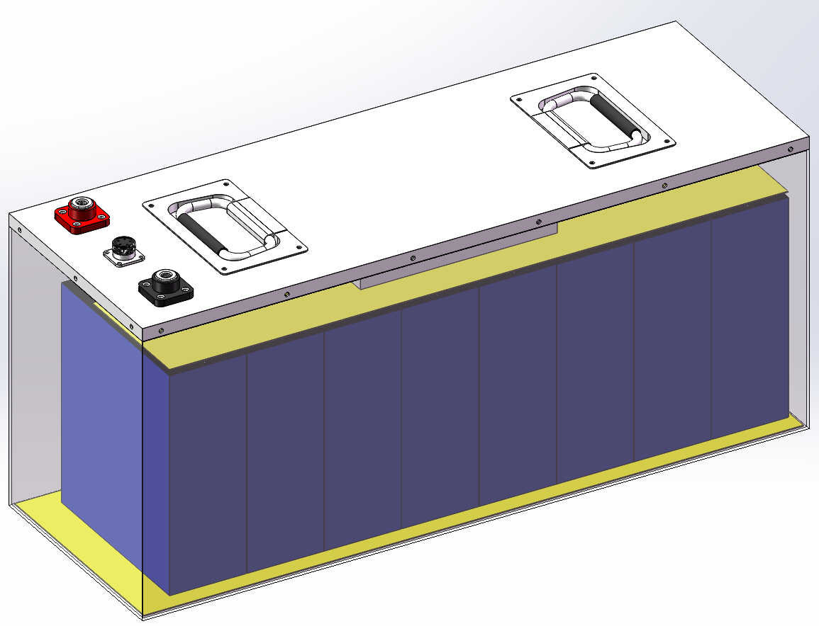 25.6V 304Ah LiFePO4 battery pack for electric quad bike
