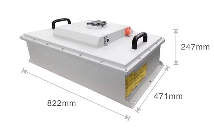 Dimensions of 51.2V 200Ah Lithium Marine Battery