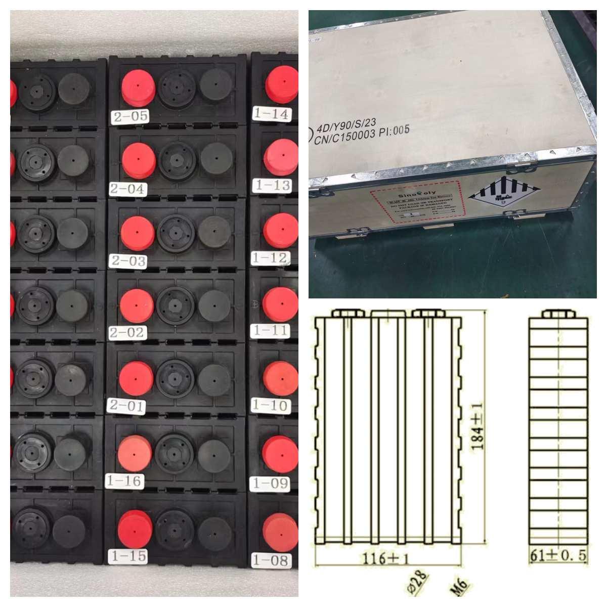 Sinopoly 3.2V 60Ah LiFePO4 Battery