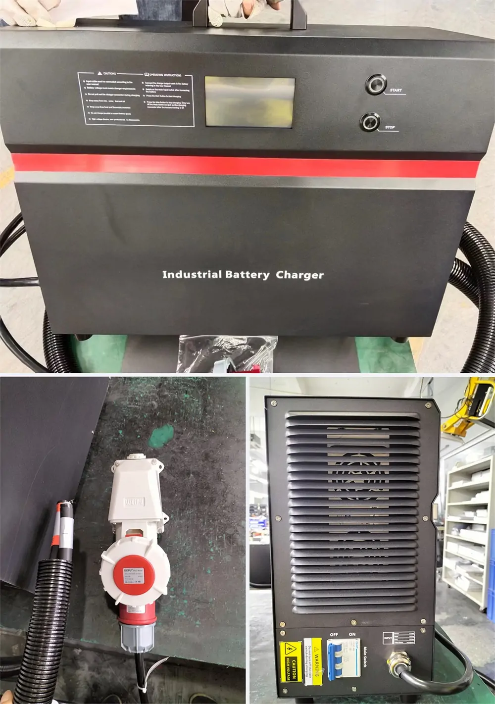 12kW 48V 200A Forklift Battery Charger