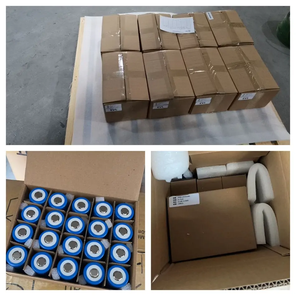 3.2V 6000mAh 32700 cylindrical LiFePO4 battery packing details