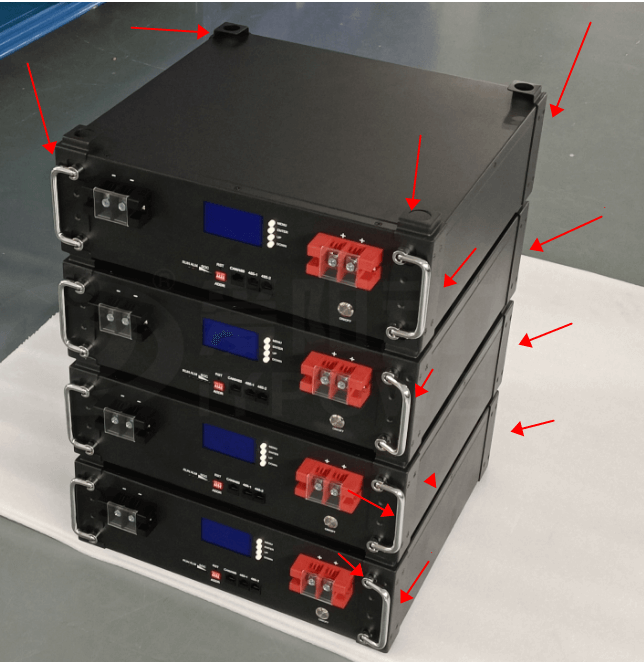 51.2V 100Ah Server Rack LiFePO4 Battery