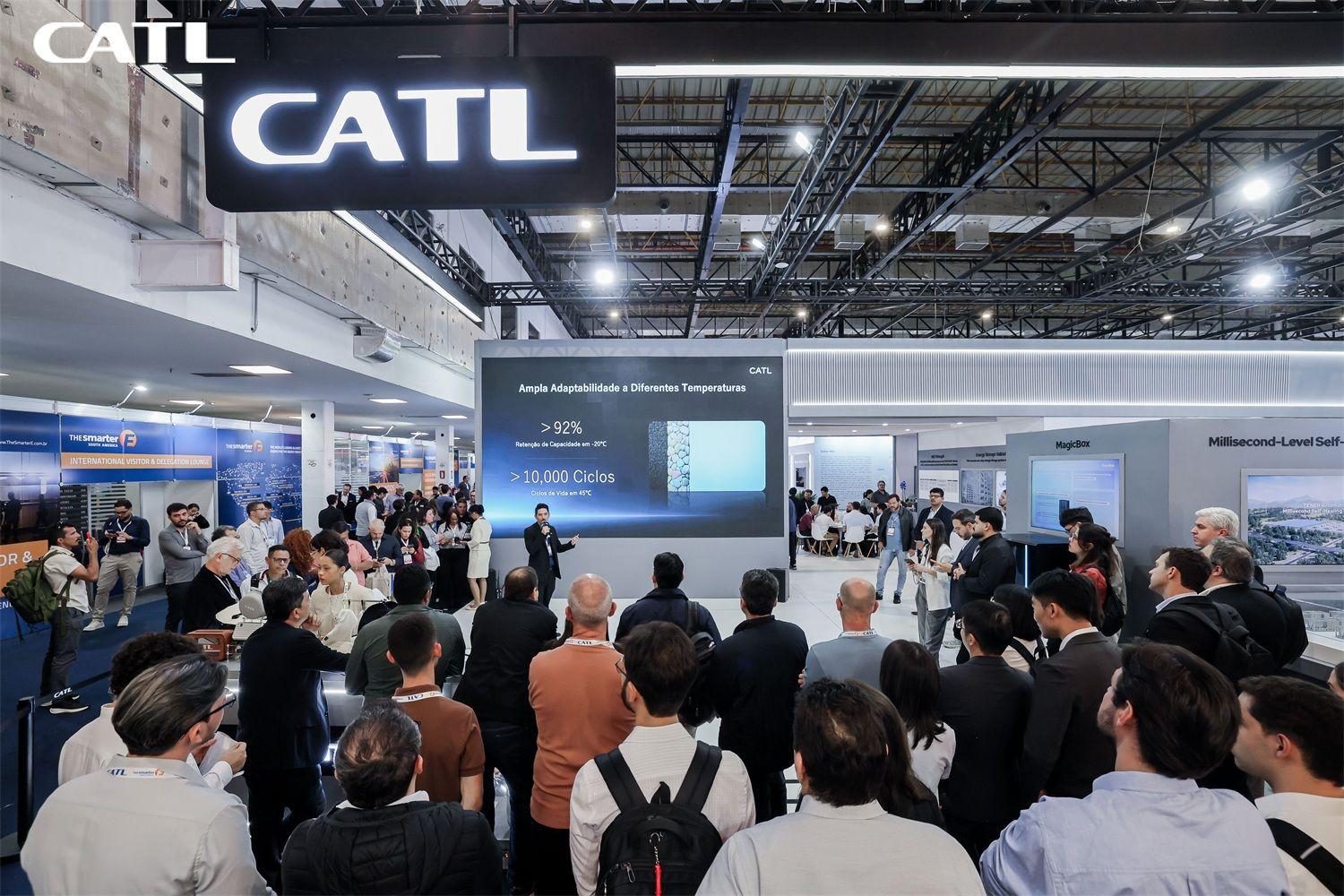 CATL Unveils Full-Chain Storage at The Smarter E South America 2026