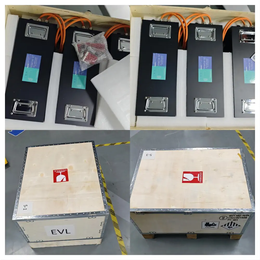 25.6V 206Ah LiFePO4 battery pack packing details