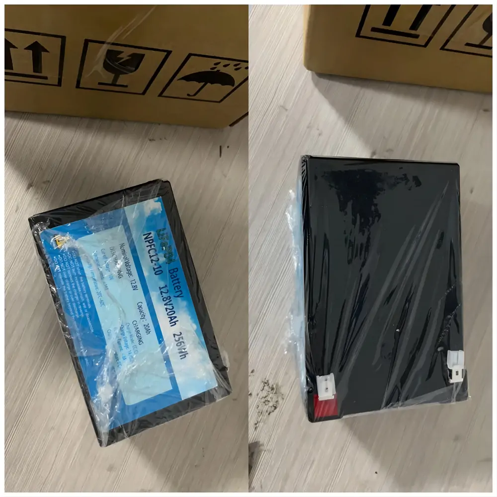 12.8V 20Ah LiFePO4 Battery Pack