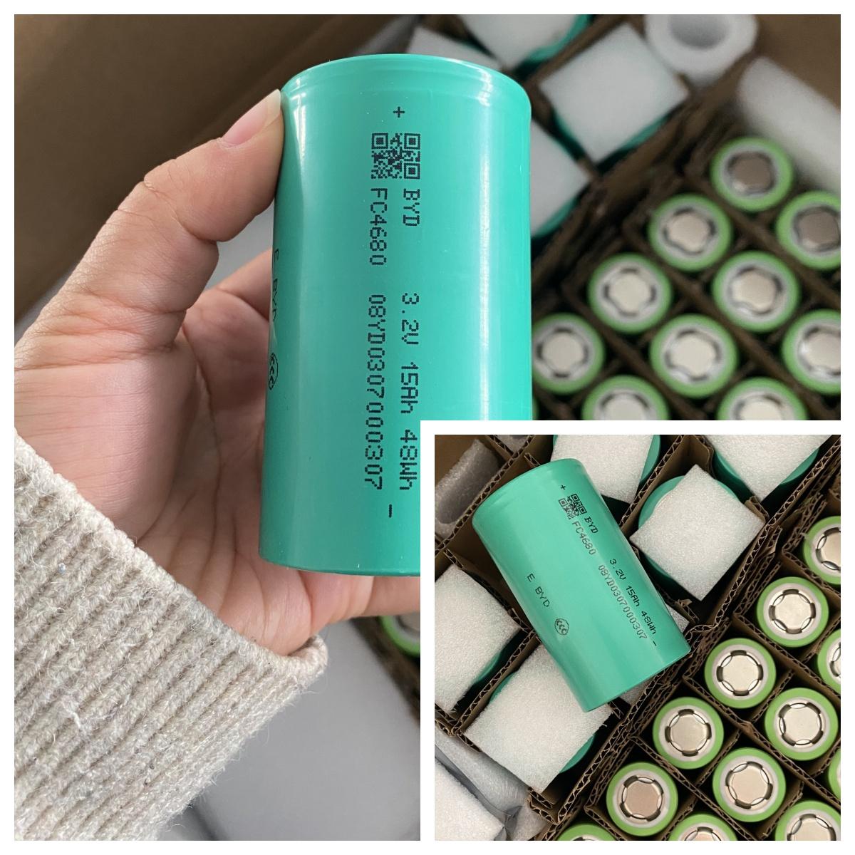 BYD 4680 3.2V 15Ah battery