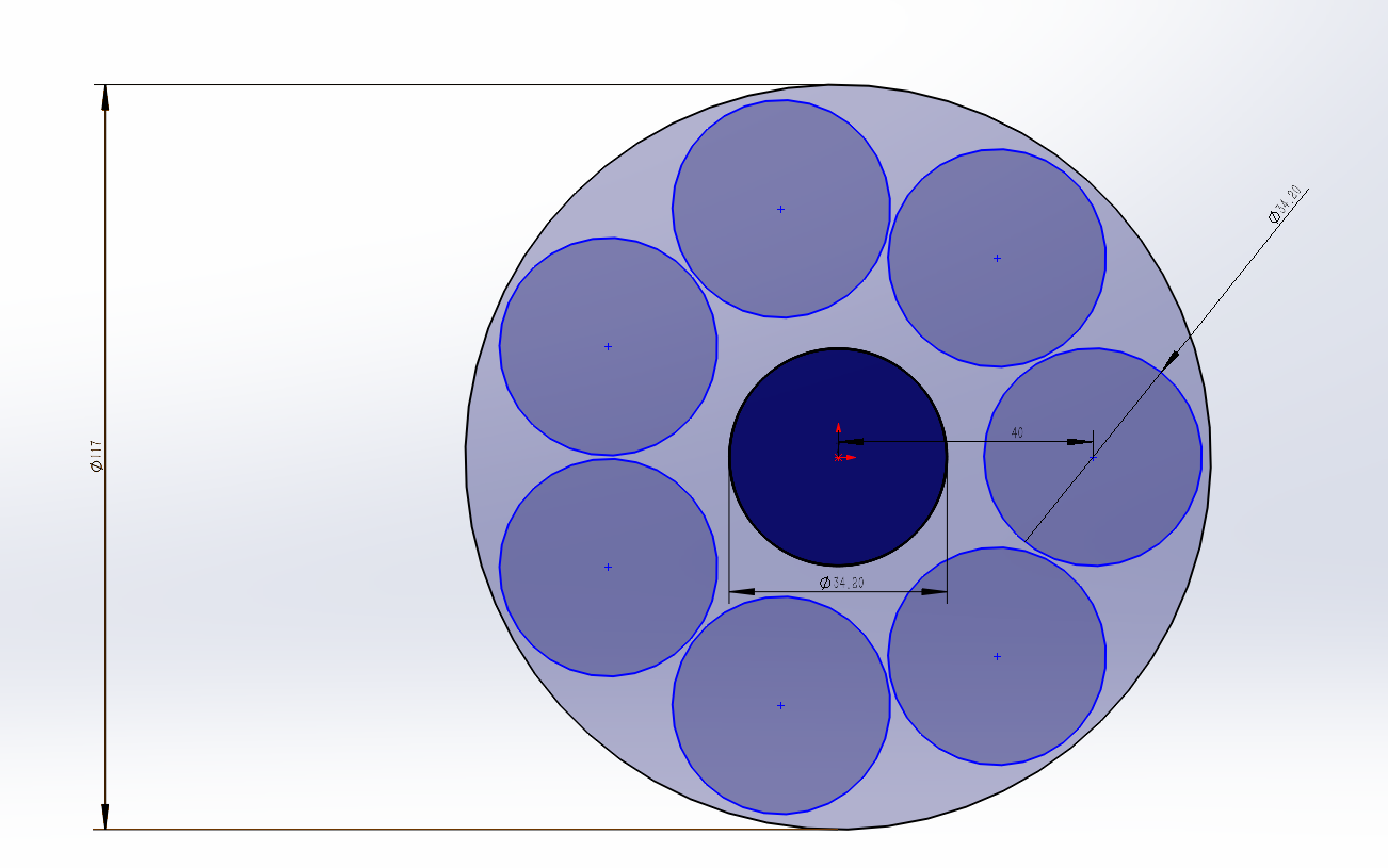 14.4V 38Ah battery pack final technical drawings