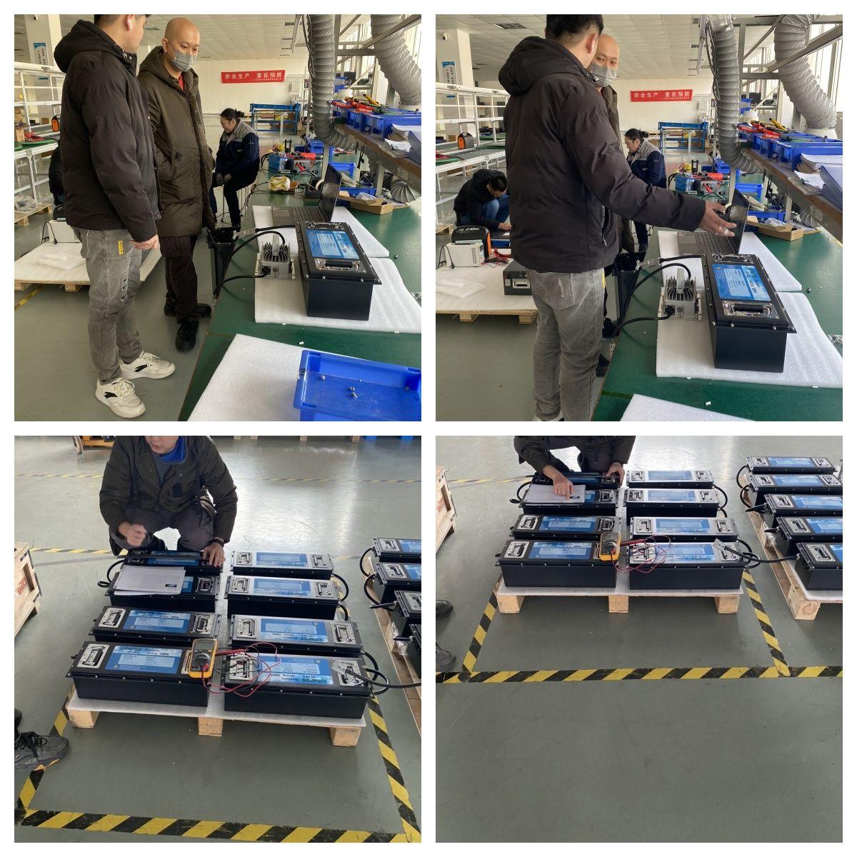 Customers are testing the battery pack