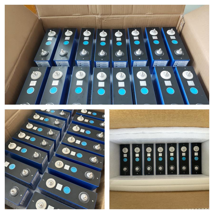 EVE LF100LA 3.2V 100Ah LiFePO4 cell packing details