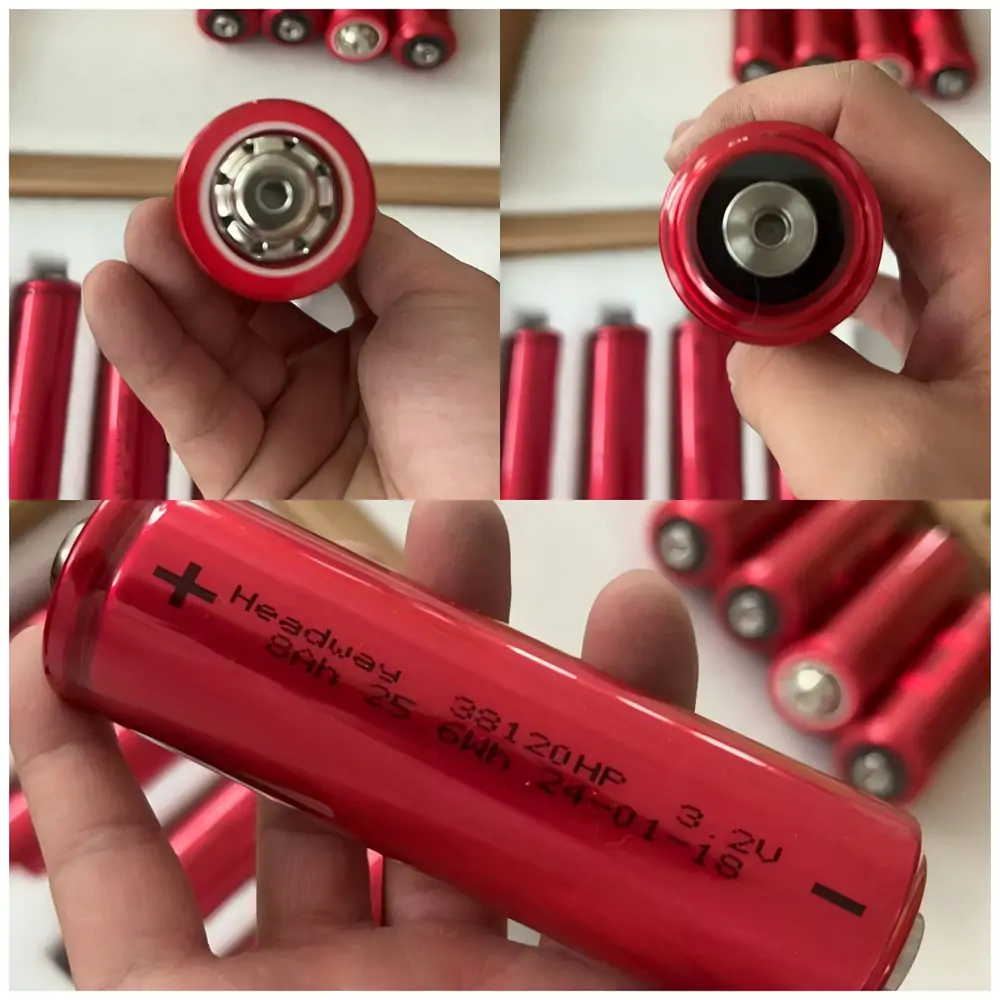 Headway 38120HP 3.2V 8Ah LiFePO4 battery cell