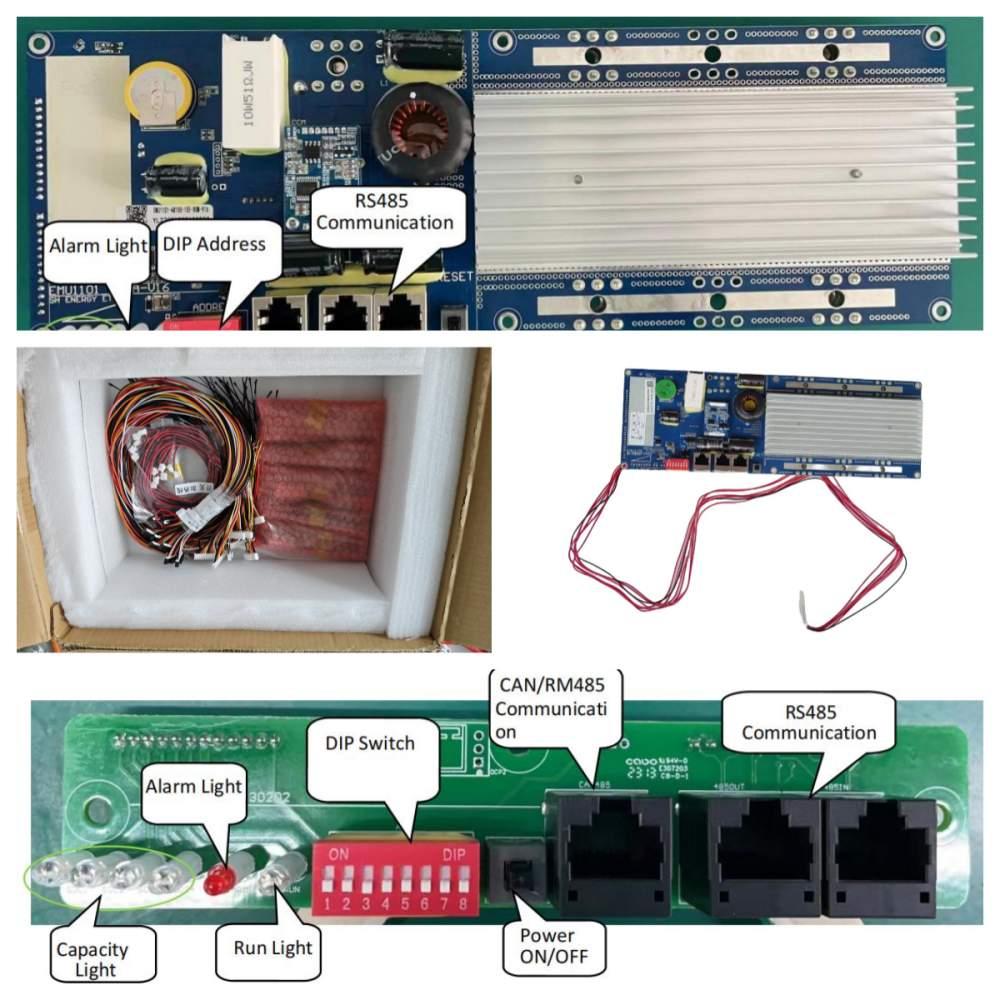 48V 16S 150A BMS Details