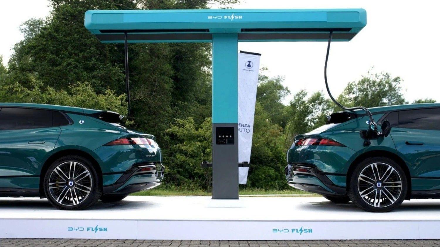 The BYD's flash charger.