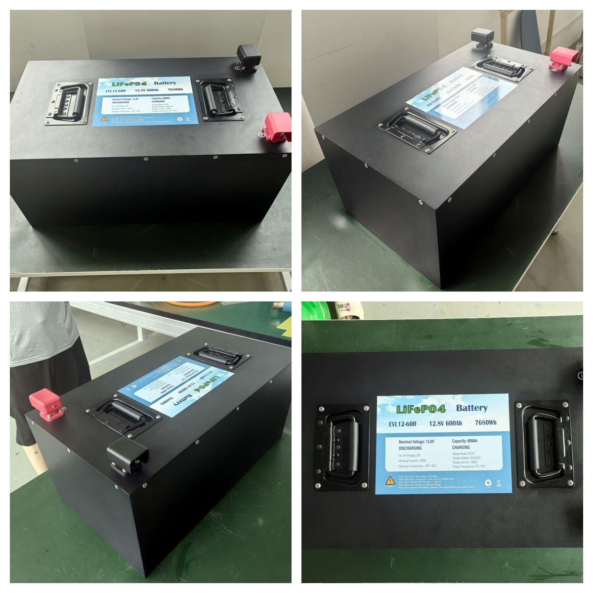 12V 600Ah LiFePO4 battery pack