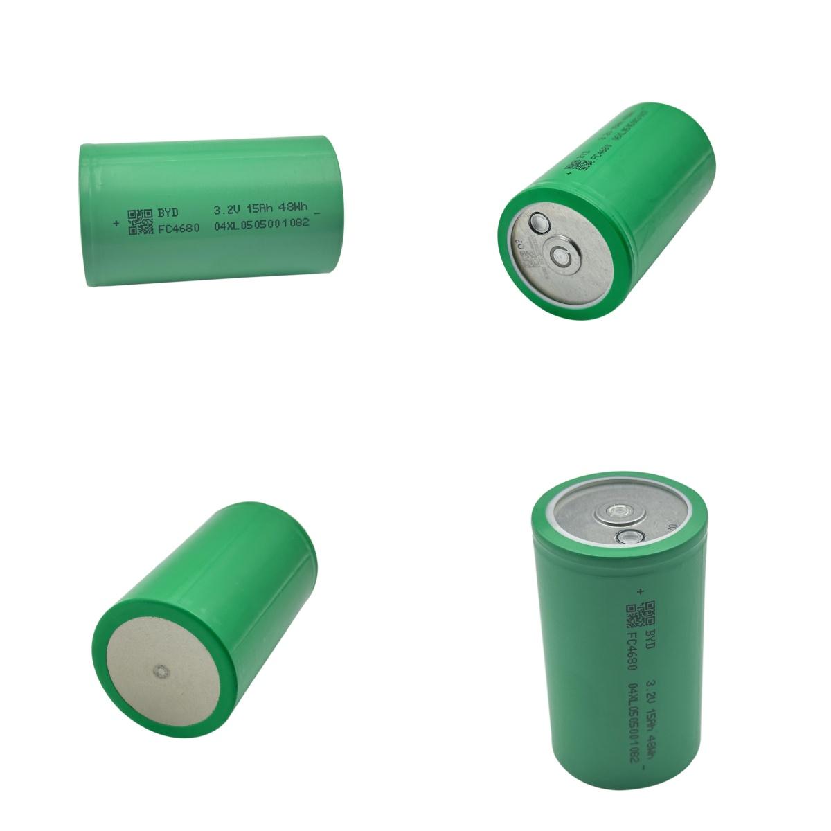 BYD 3.2V 15Ah 4680 LiFePO4 cell