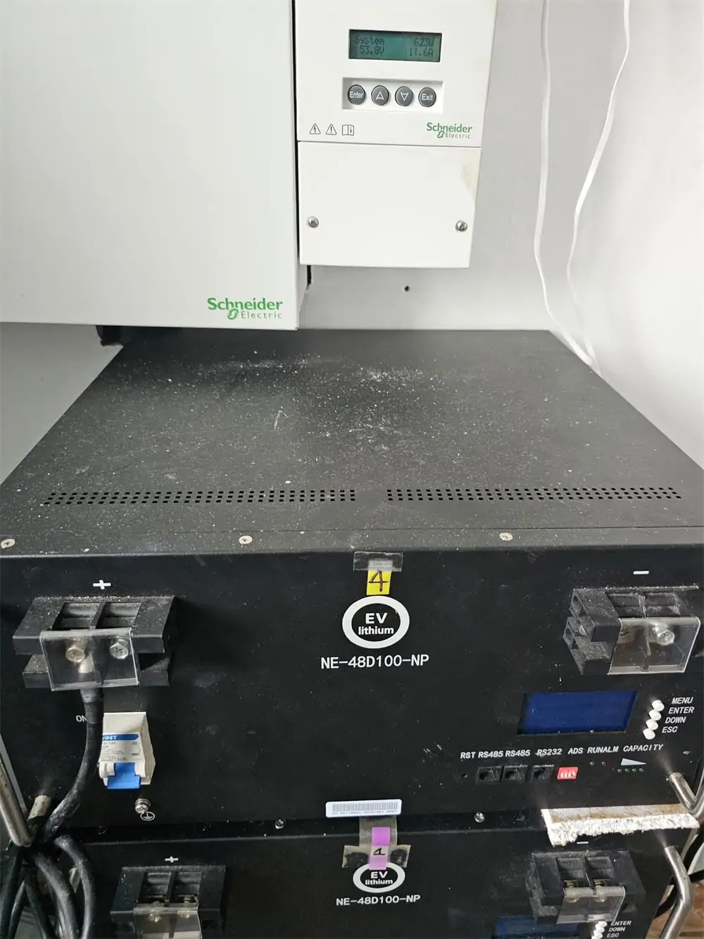 NE-48D100-NP 48V 100Ah LiFePO4 battery